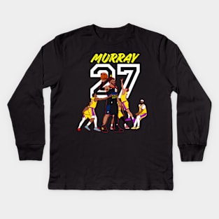 Jamal murray vs Lakers Kids Long Sleeve T-Shirt